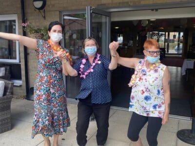 Summer BBQ at Ivy Court Care Home