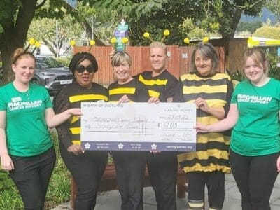 Beechwood Park joined by local nursery for Macmillan Cancer Support event