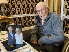 100th birthday celebrations for resident John