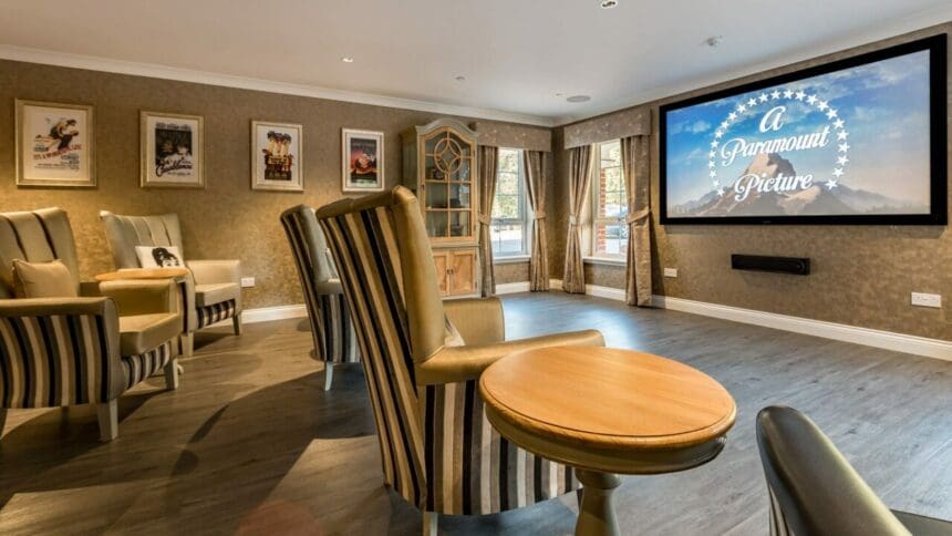Kingsclear-care-home-cinema-room