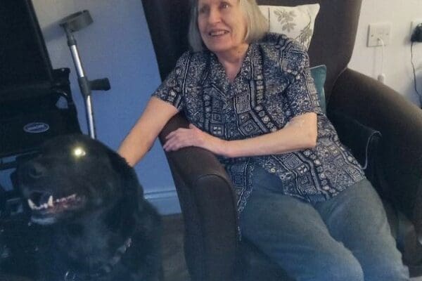 Belmont House enjoy weekly Pets As Therapy Visits