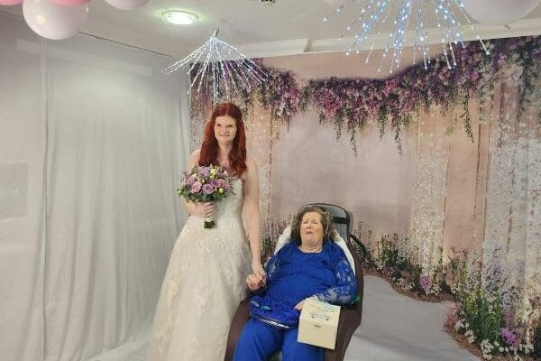 Belmont House Surprises Resident on Daughter’s Wedding Day
