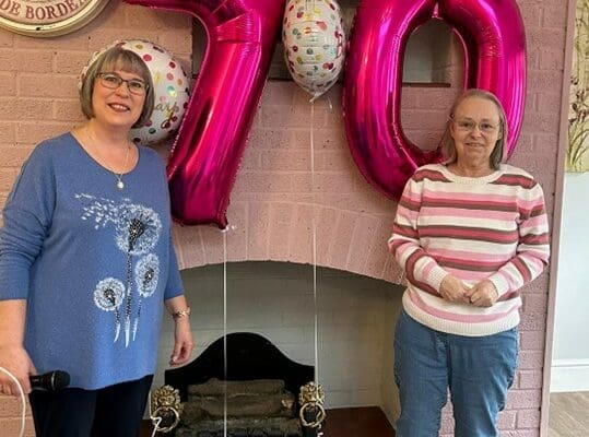 Special Birthday Treats for a Special Oak Manor Resident