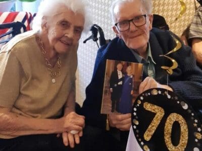 Riverside Place Couple Celebrate 70 Years of Marriage