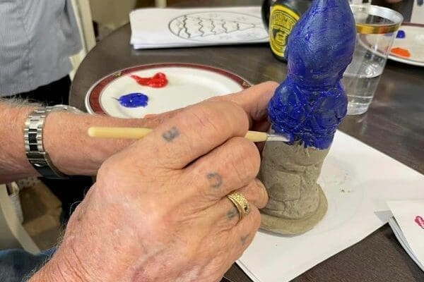 Residents at Southlands Place Combine Gardening and Art