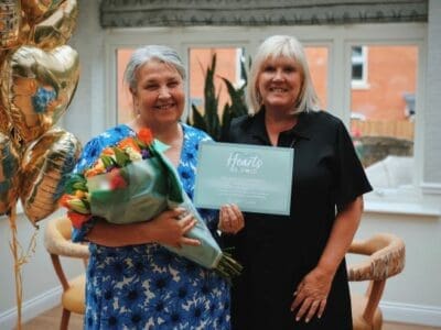 Brook House Home Manager Surprised with Award