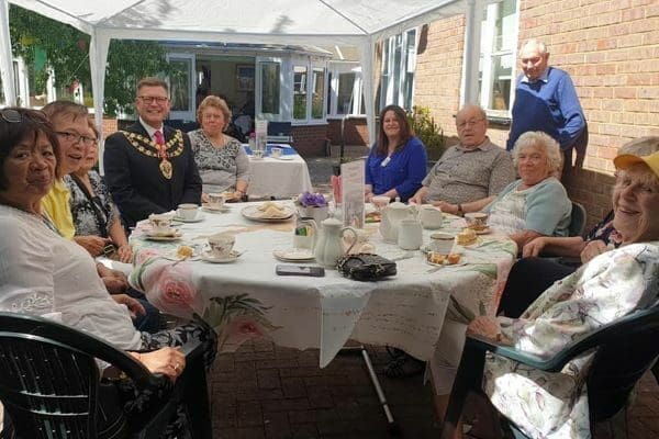 Aria Care Coffee Club fun at Hulcott