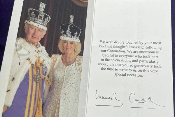 Oak Manor residents receive special thank you from King Charles