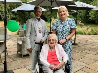 Lovely Louisa Turns 100 at Coxhill Manor