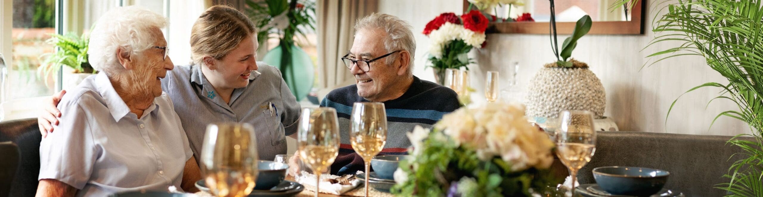 Private care homes offering dementia and nursing care.