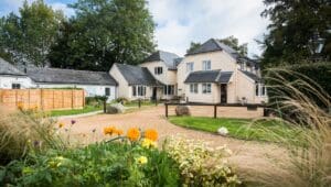 garden at East Hill House Residential Care Home in Liss GU33