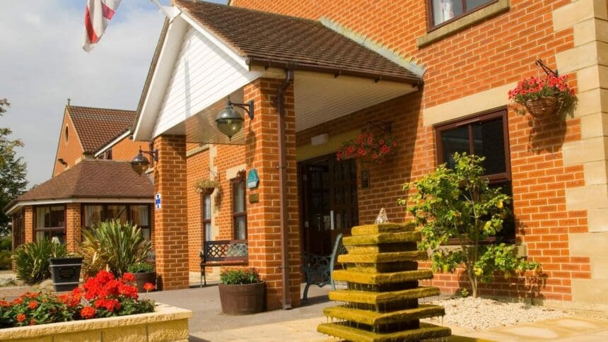 Exterior of St Georges Care Home in St George Bristol BS5
