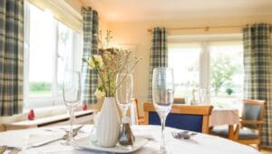 Interior of Frethey House care home in Taunton Somerset