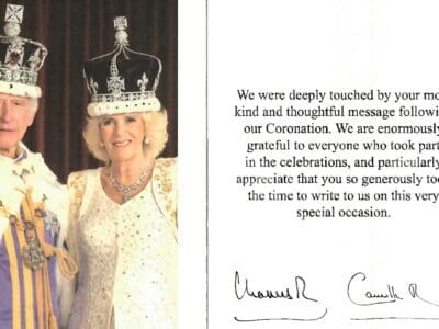 Forth Bay residents receive special thank you from King Charles