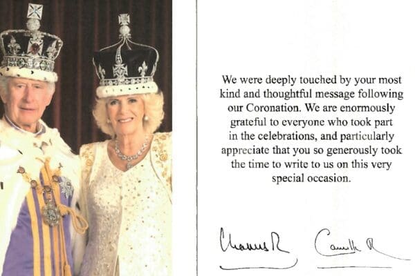 Forth Bay residents receive special thank you from King Charles