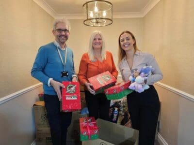 Homes help spread joy with over 600 Shoeboxes for Operation Christmas Child
