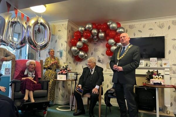 Dancing enthusiast at Beechwood Park celebrates 100th birthday
