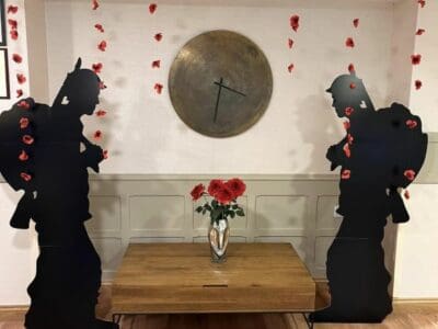 Brook House gets ready for Armistice Day