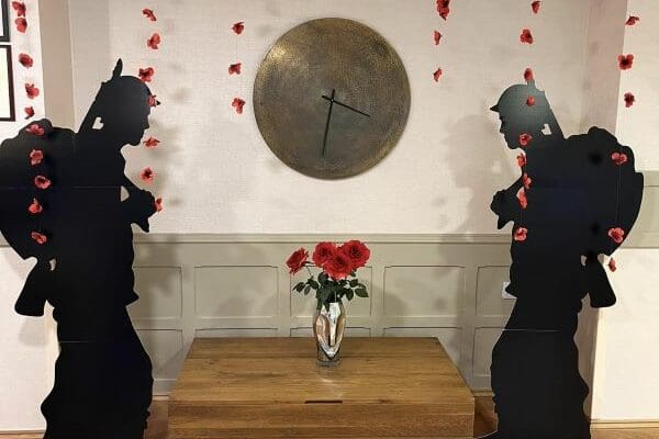 Brook House gets ready for Armistice Day