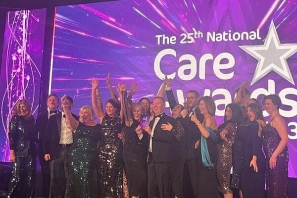 Proud to be National Care Awards Winner