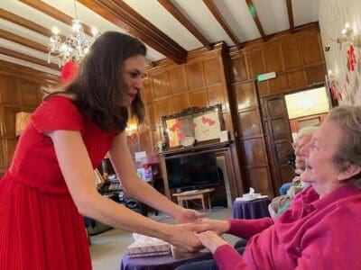 Hearts and celebrations at Garth House