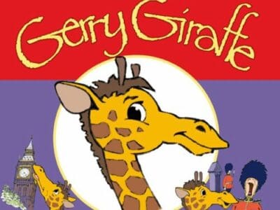 Gerry Giraffe book cover written by Pamela Sharman