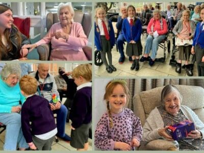 Experience the joy of intergenerational connections at Aria Care