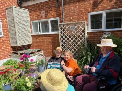 Creative Aria in Bloom day at Dormy House