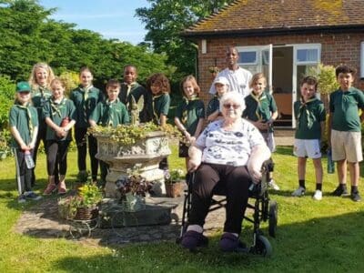 Community support at Hulcott for Aria in Bloom