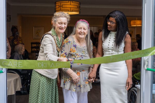 Local care home joined by Mayor to celebrate relaunch