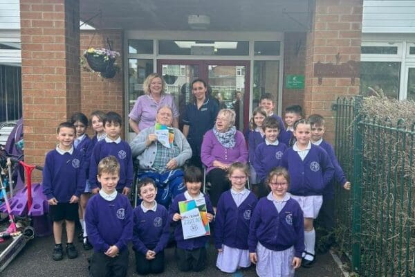 Magna raise money with local school