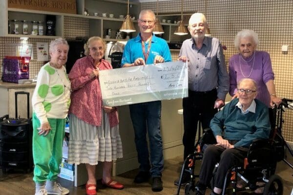 Riverside Place take part in cycle challenge for charity 