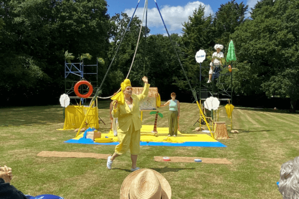 The Dot Collective perform at Magna Care