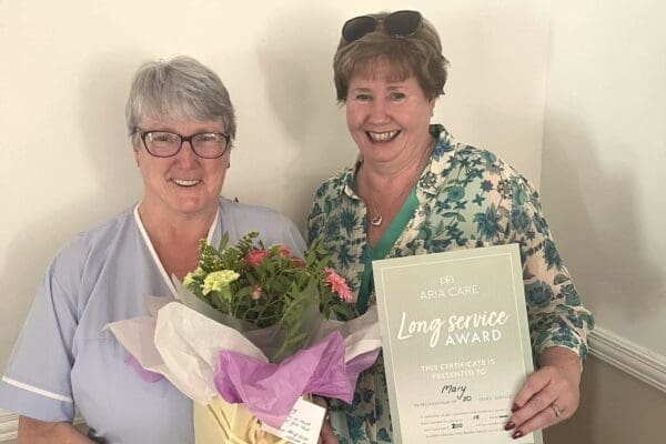 Long Service award presented for 20-year milestone
