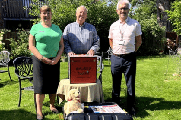 Abbeycrest donated sensory activity equipment