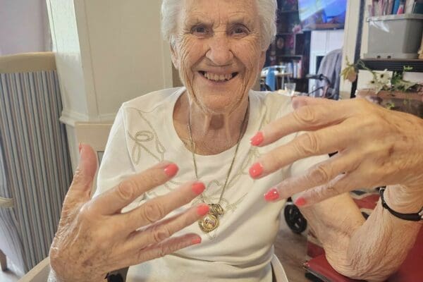 Bradbury House Care Home enjoys pamper session