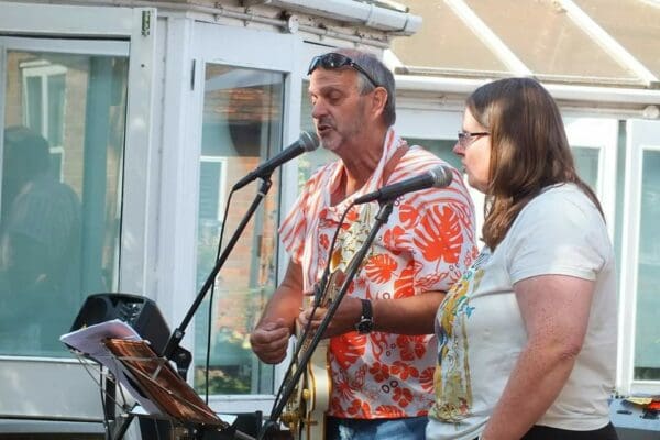 Hulcott Nursing Home hosts first-ever open mic event