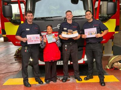 Hulcott Nursing Home celebrates Emergency Services Day