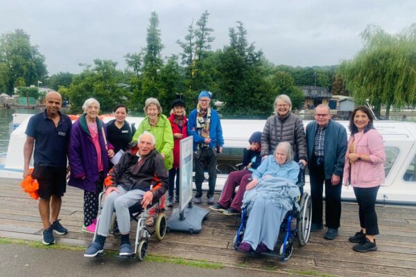 All Aboard: Abbeycrest residents enjoy River Thames boat trip