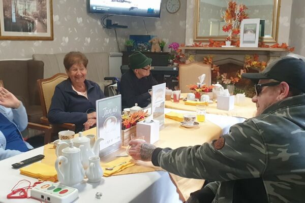 Hulcott residents enjoy coffee morning