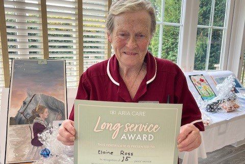 Long Service Award presented for 15-year milestone