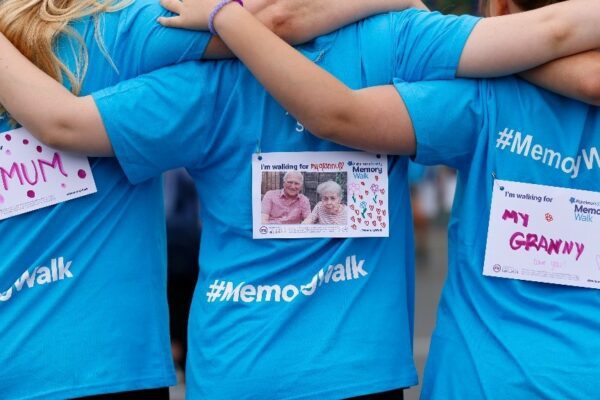 Kingsclear team raise funds with Memory Walk