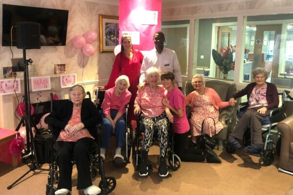 Belmont House wear it pink for Breast Cancer Now