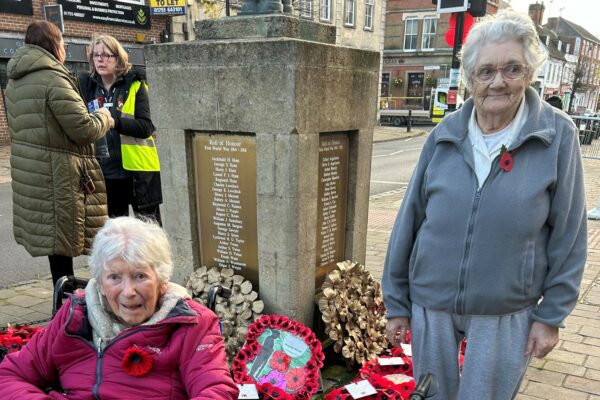 Miranda House residents attend Remembrance Day service
