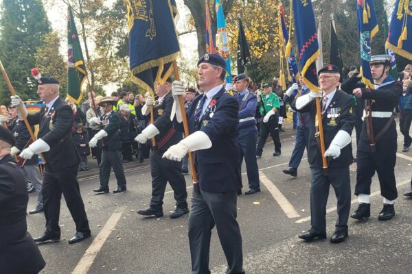 Gildawood Court attend Bedworth Armistice Day