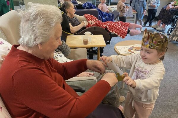 Magna Care Centre residents host a royal celebration