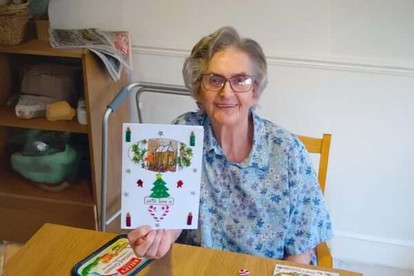 Festive Card-Making at Acacia Care Centre