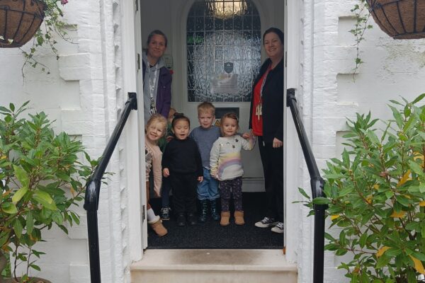 Belmont Castle Welcome Children From Local Nursery