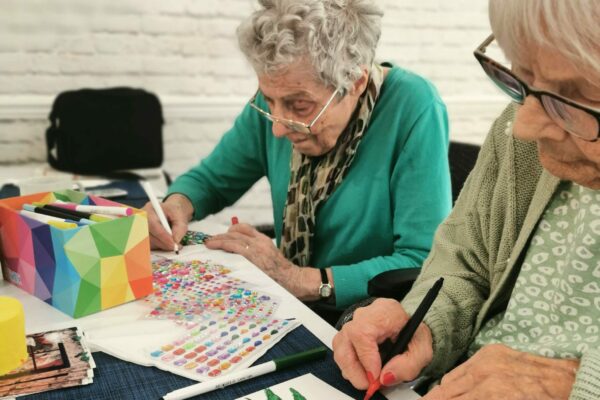 Residents get creative for Aria Care’s Christmas card competition