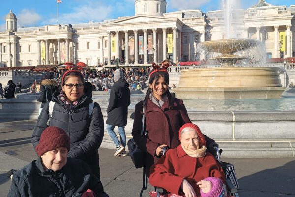 Southborough Nursing Home Residents Visit Trafalgar Square